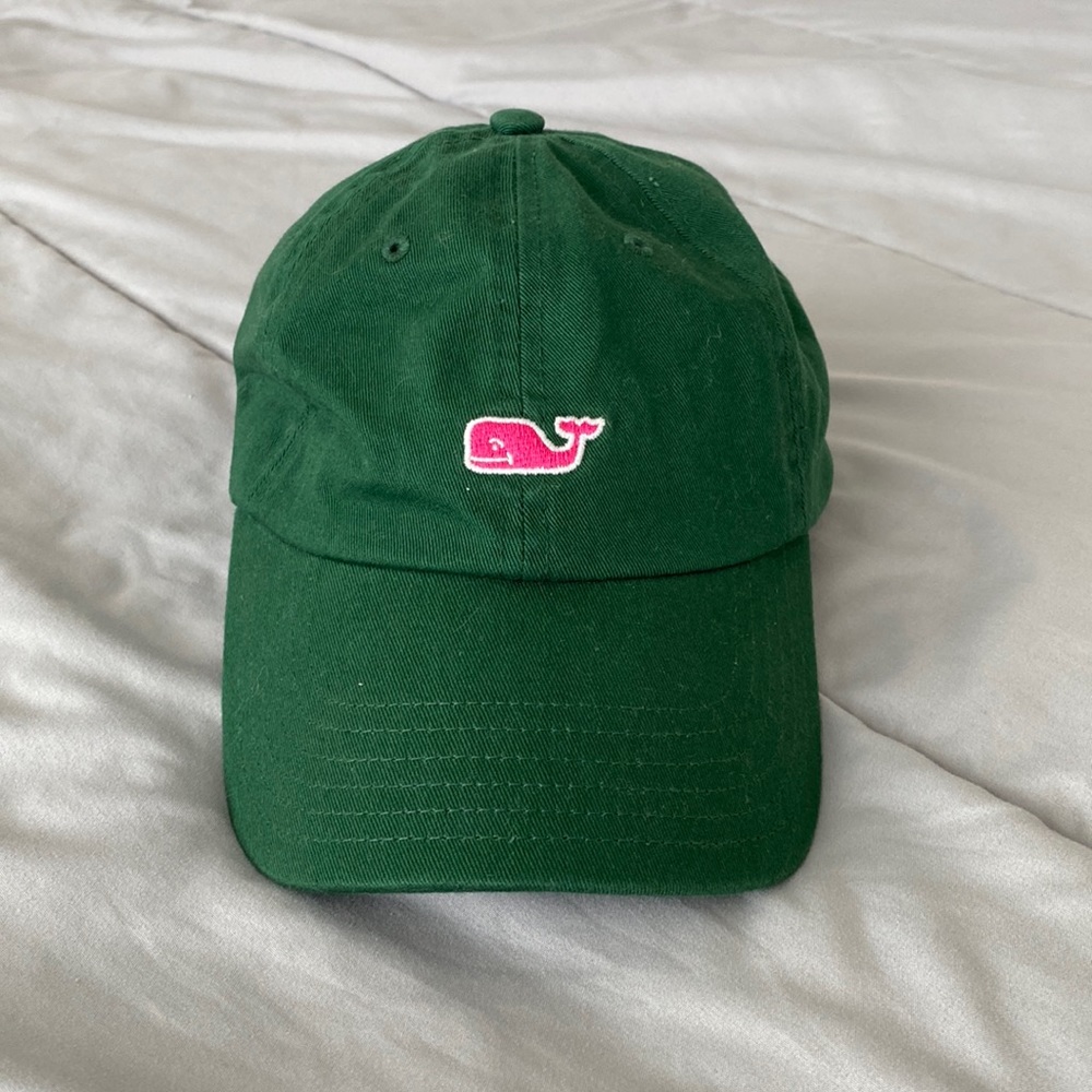 Green Vineyard Vines Baseball Hat